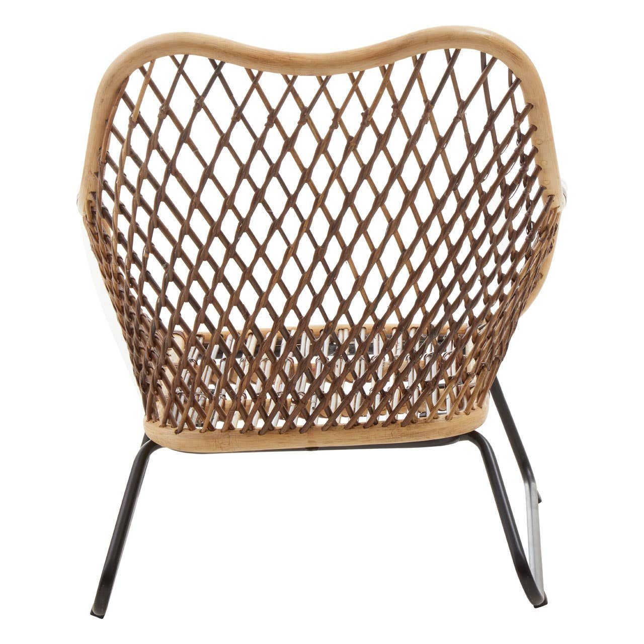 Marano Black Iron Frame Chair