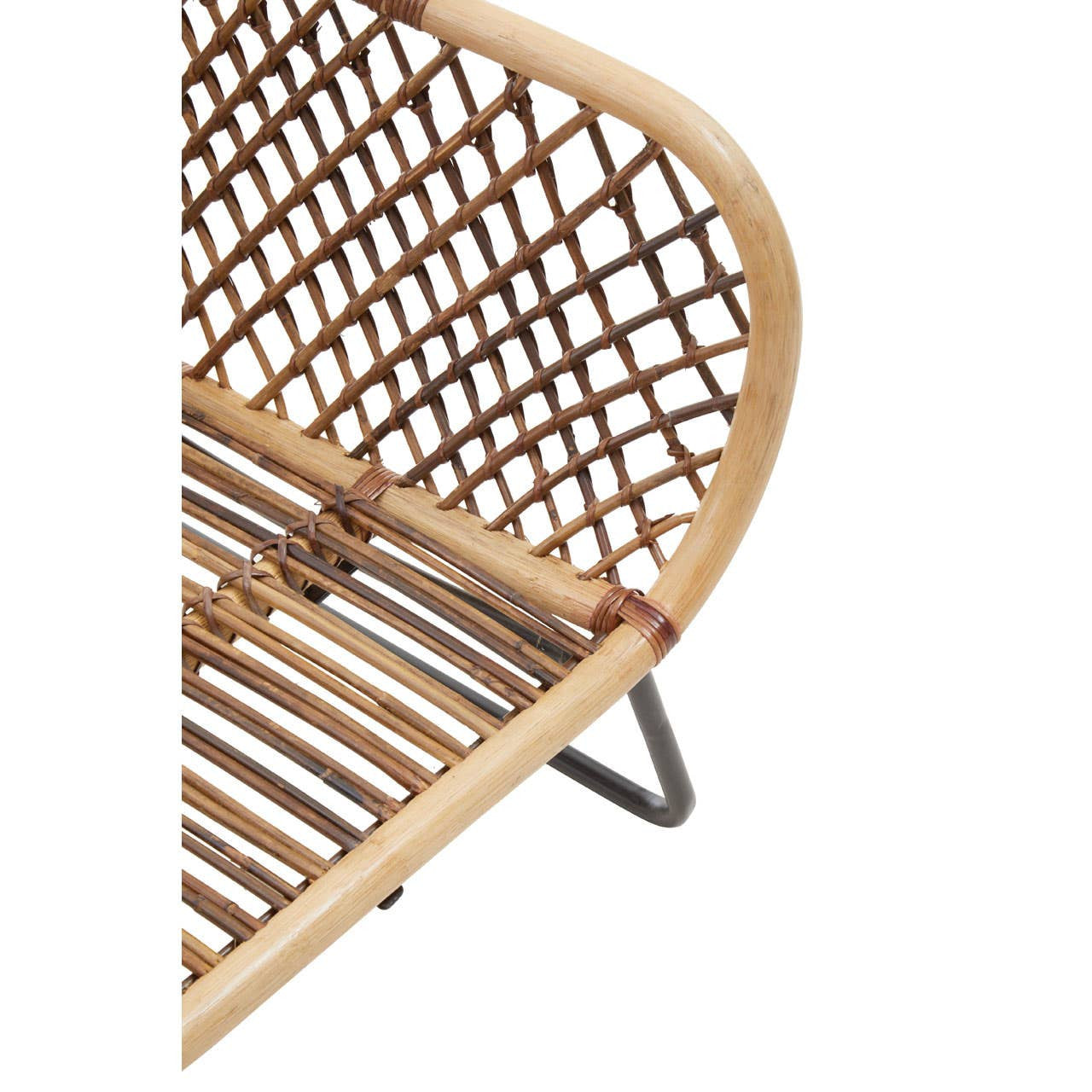 Marano Black Iron Frame Chair