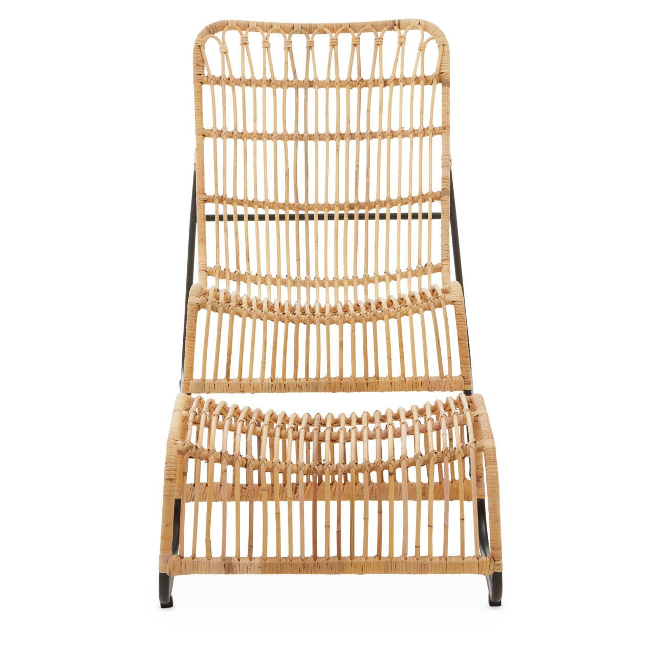 Marano Rattan Chair And Footstool Set