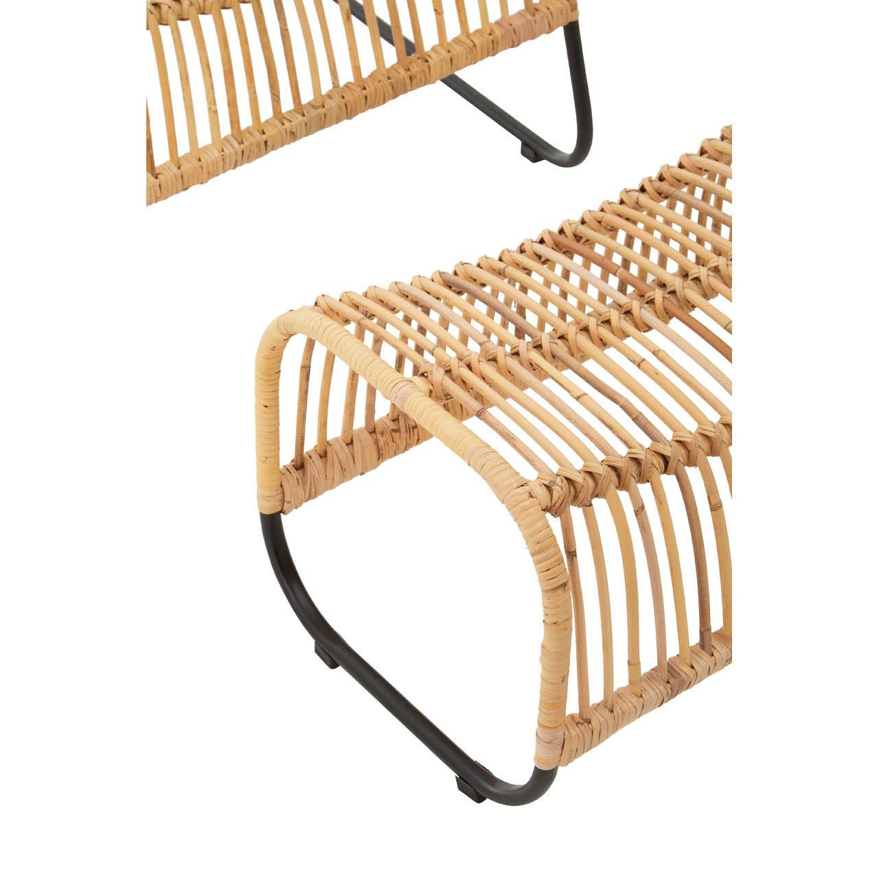 Marano Rattan Chair And Footstool Set