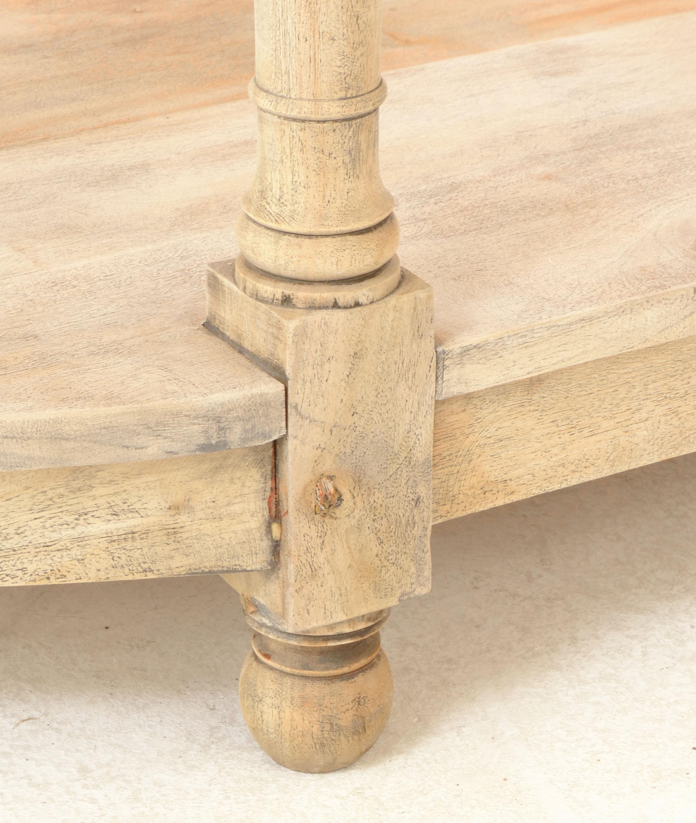 Small Demilune Console Table